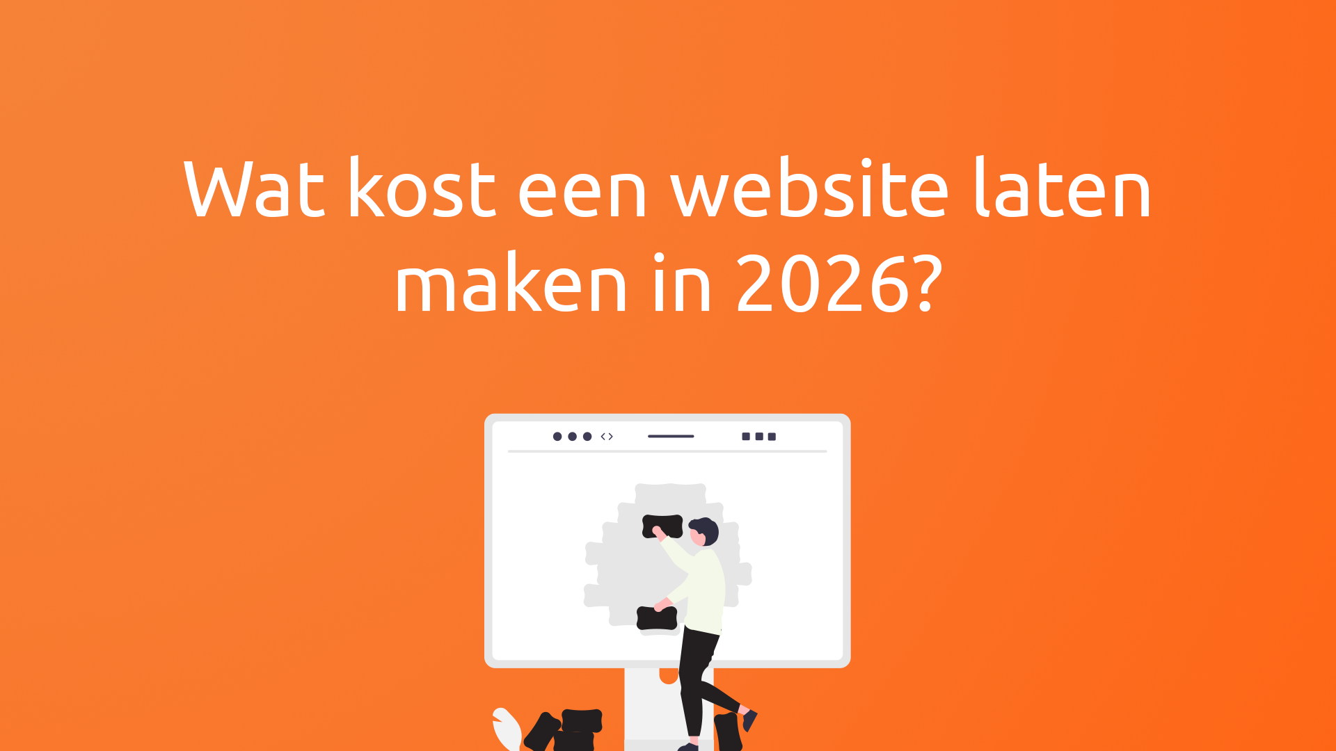 Wat kost een website laten maken in 2026?