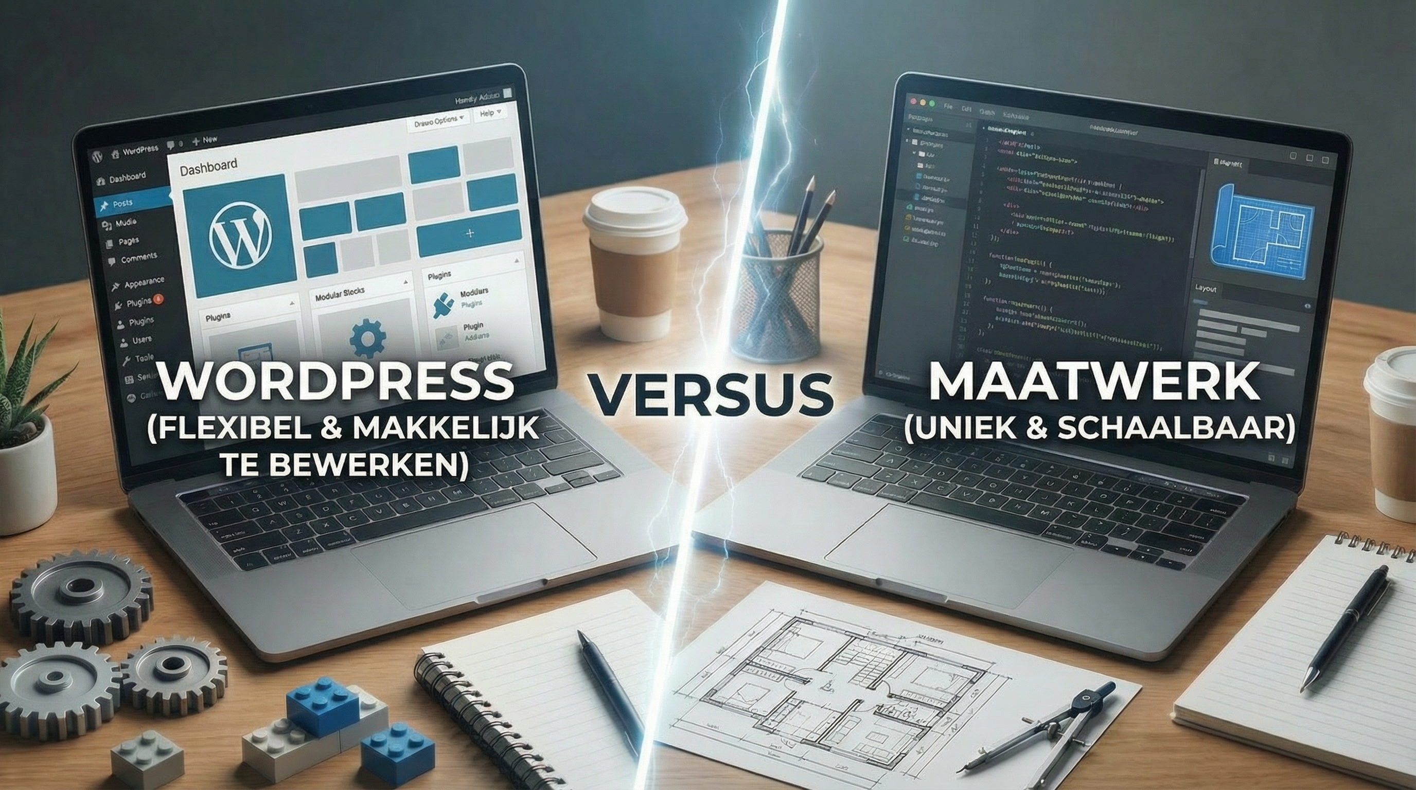 WordPress vs. maatwerk website: wanneer kies je wat?